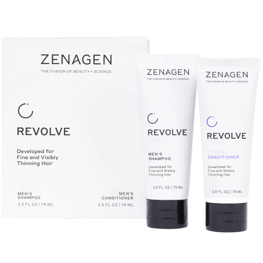 Zenagen Revolve Men’s Duo Thickening Shampoo and Conditioner Set