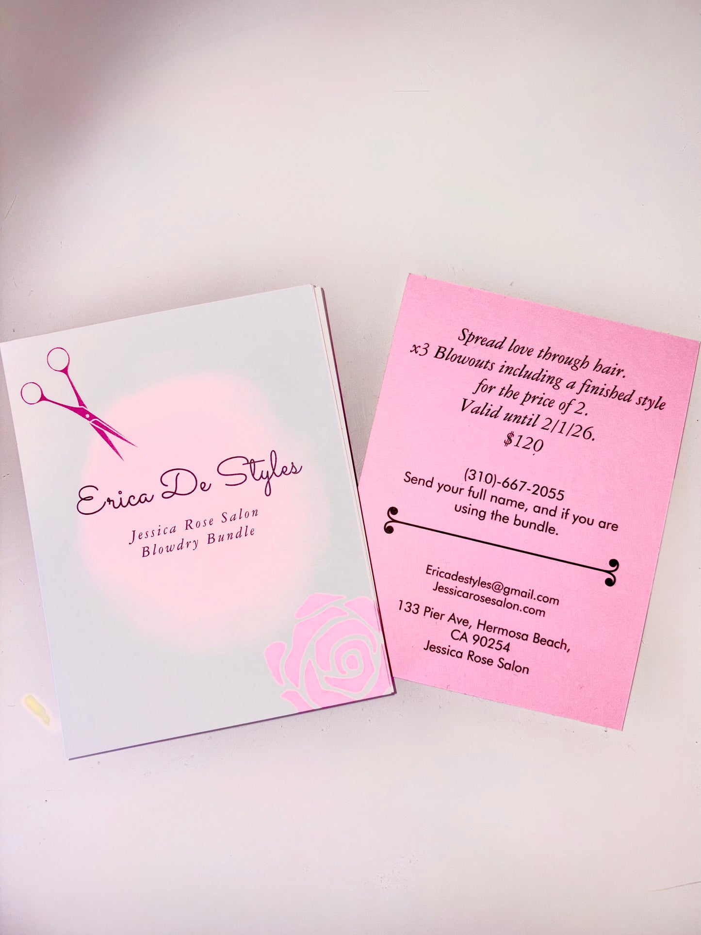 Blowdry Bundle Gift Certificate